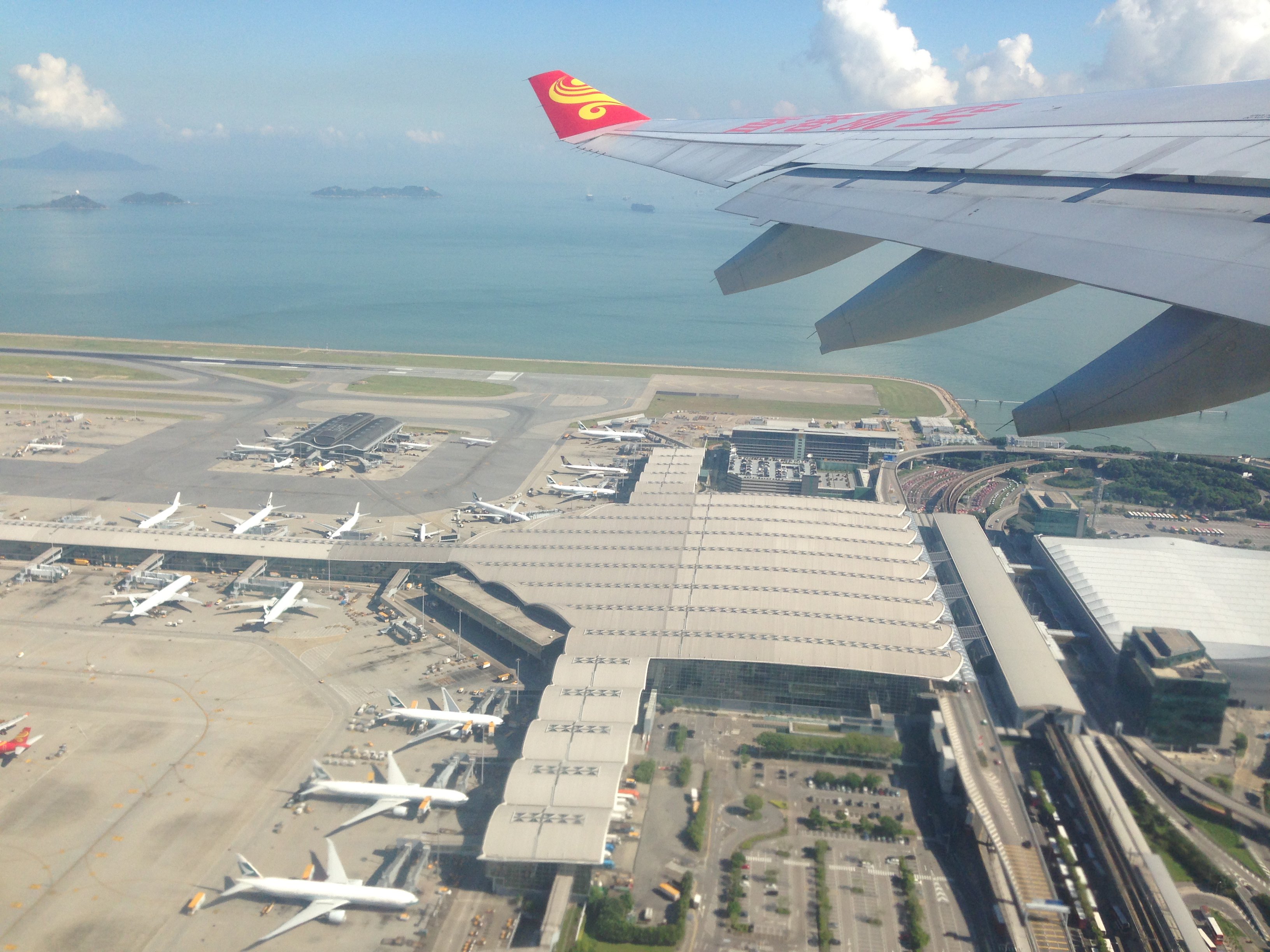            再来一张香港国际机场