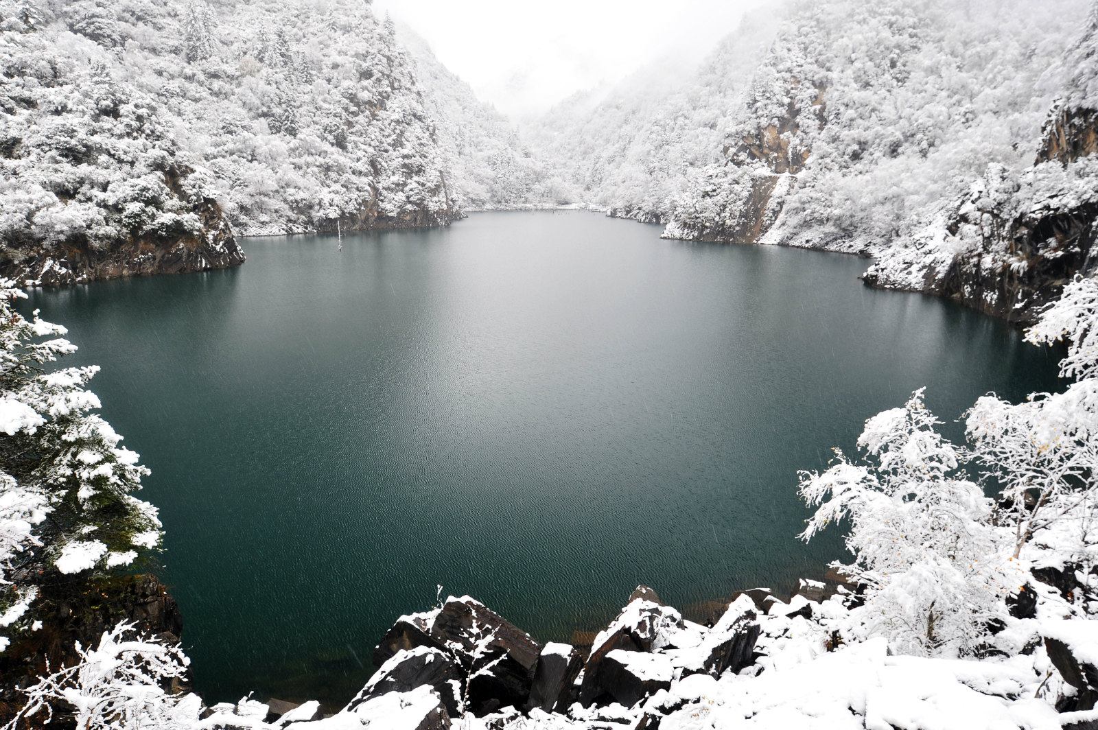 2016元旦冬季看雪,当然要去茂县叠溪松坪沟