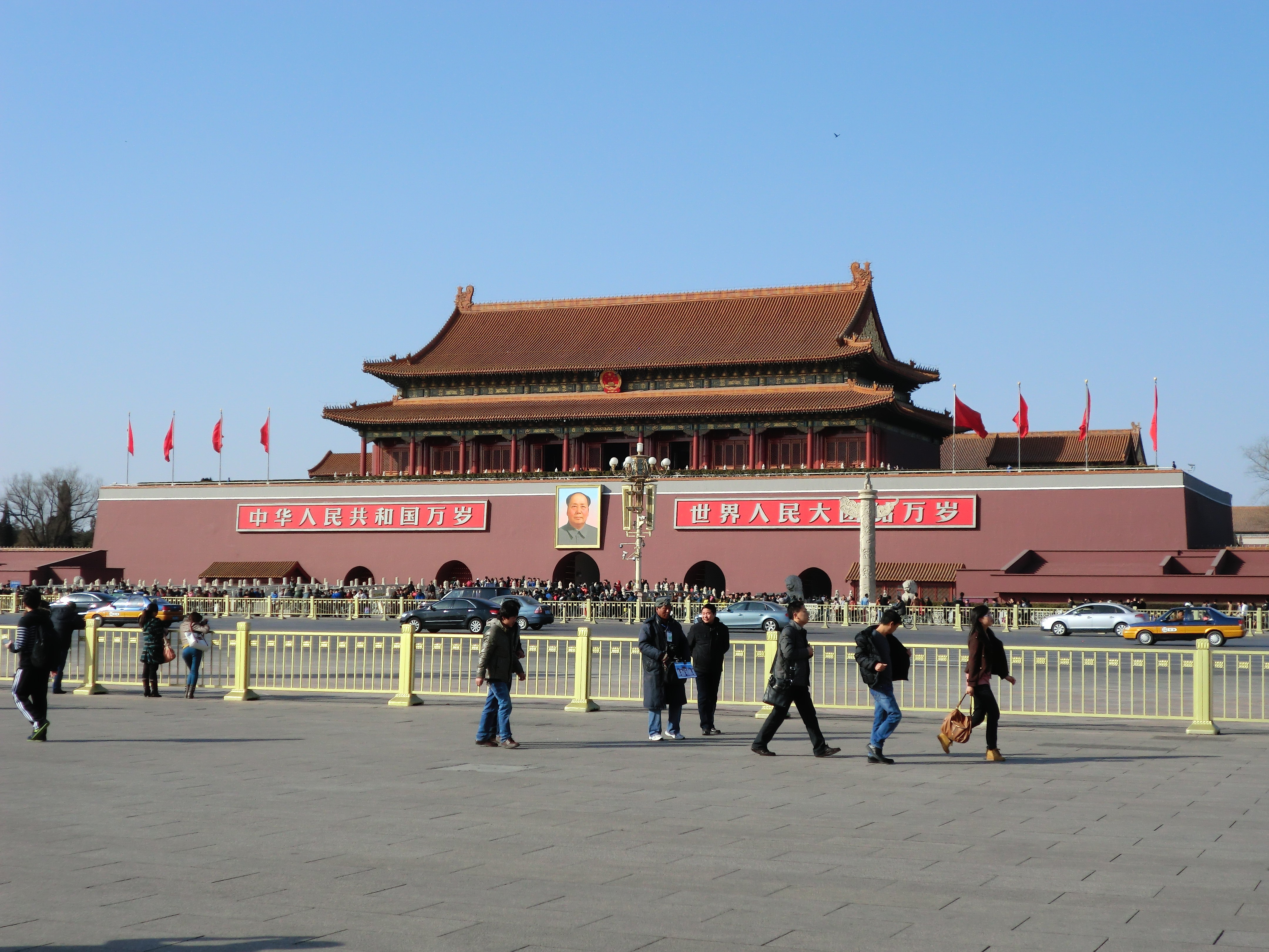 北京天安门广场-谷歌地图观察