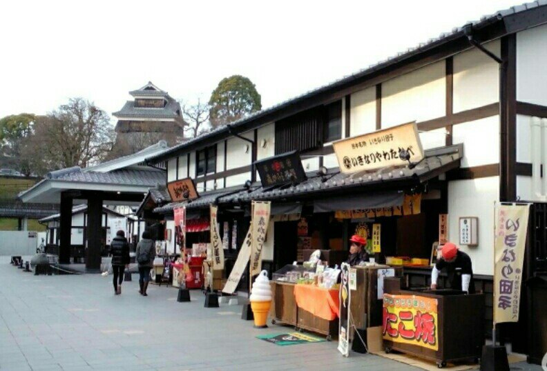 【携程攻略】熊本县樱之马场64城彩院景点,真实重现