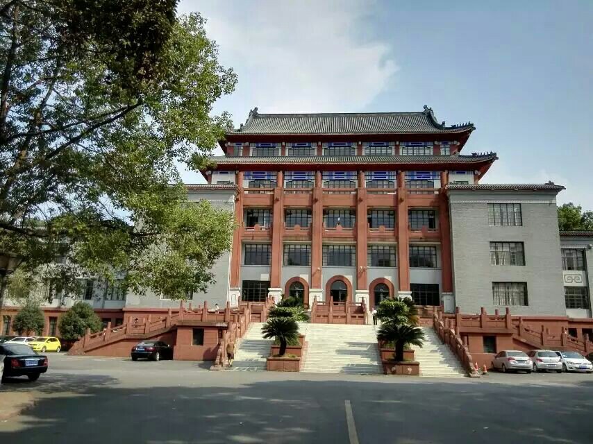 四川大学行政楼 手绘