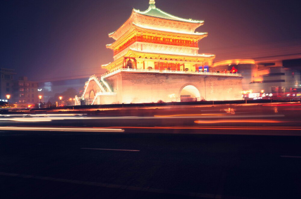西安钟楼旅游景点攻略图