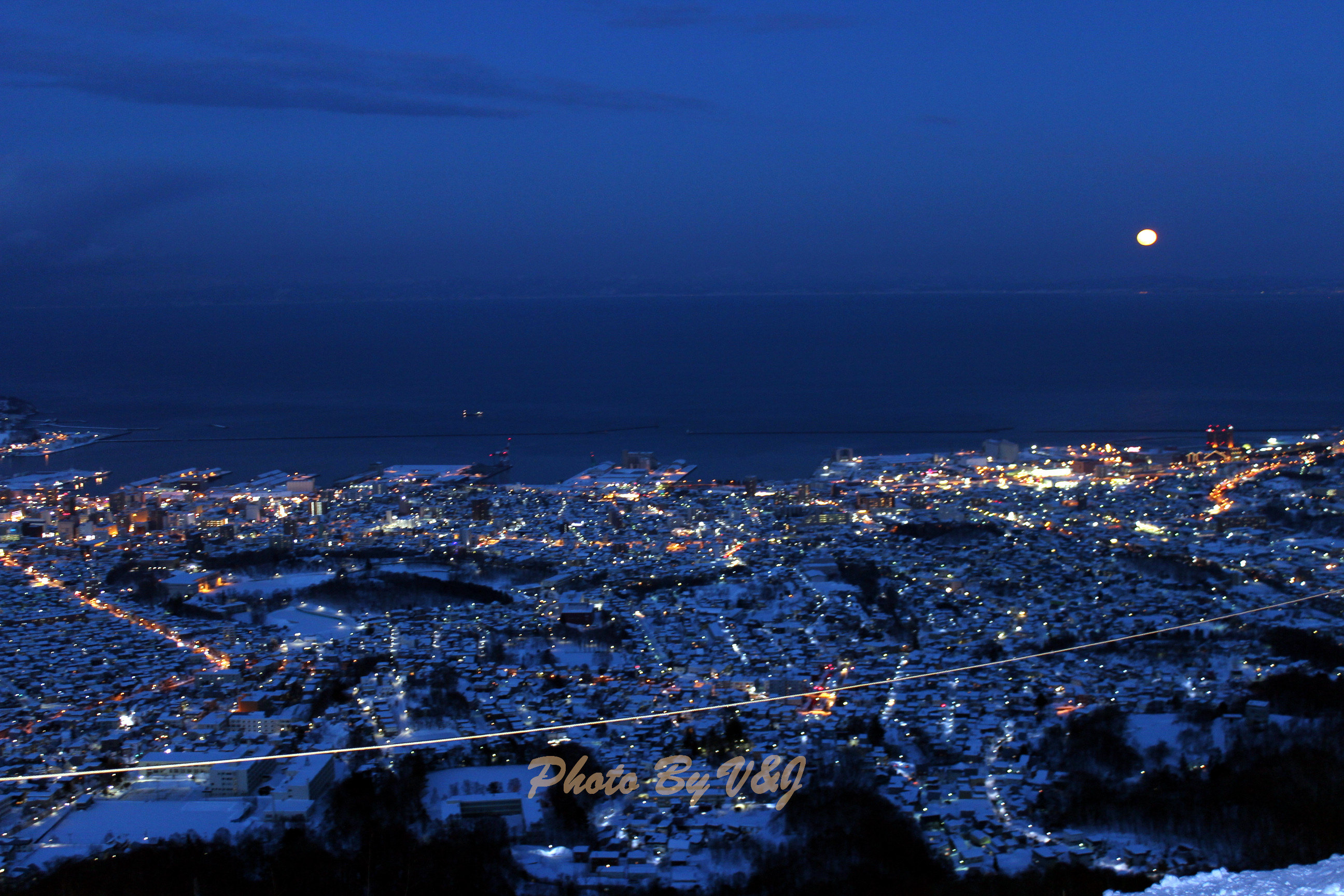 【携程攻略】小樽天狗山景点,号称北海道3大夜景之一的天狗山,天狗山