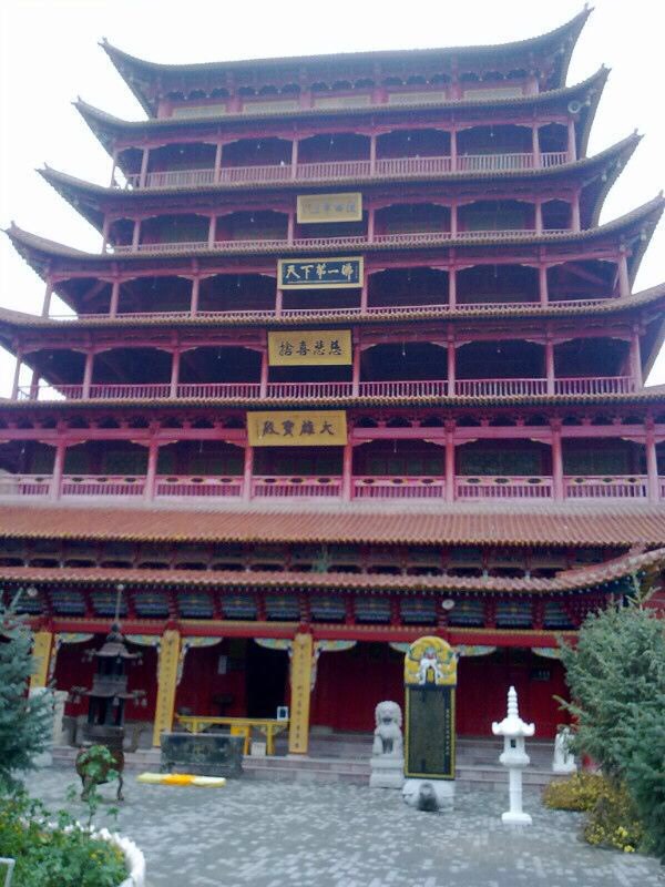 厦门当地向导小雨张掖山丹之旅-大佛寺