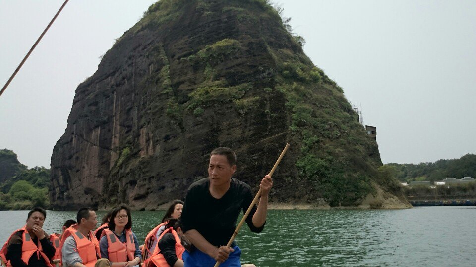 仙水岩芦溪河竹筏漂流