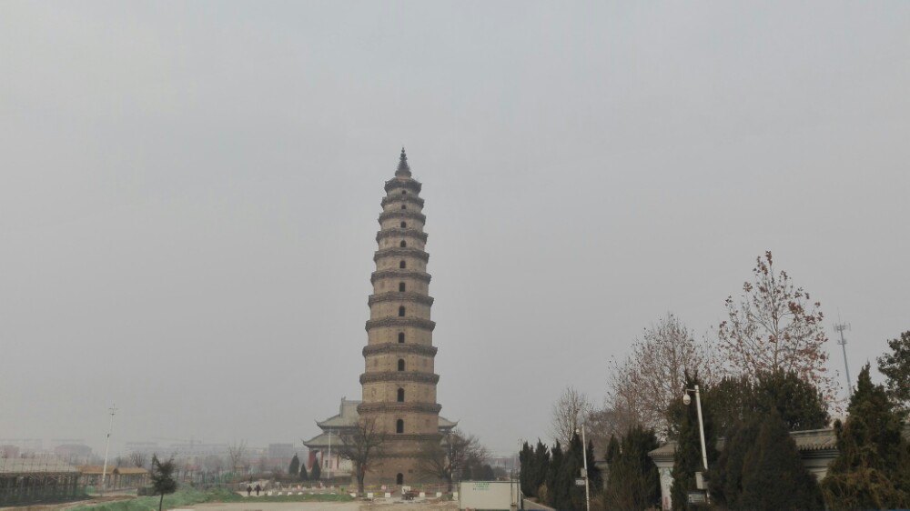 【携程攻略】景县景县舍利塔景点,还可以吧,最近好像是在修公园,在塔