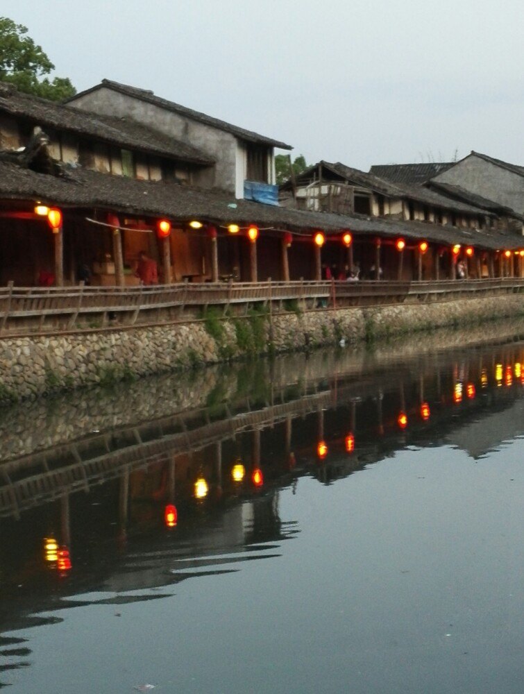 【携程攻略】楠溪江丽水古街景点,长廊非常漂亮,有一