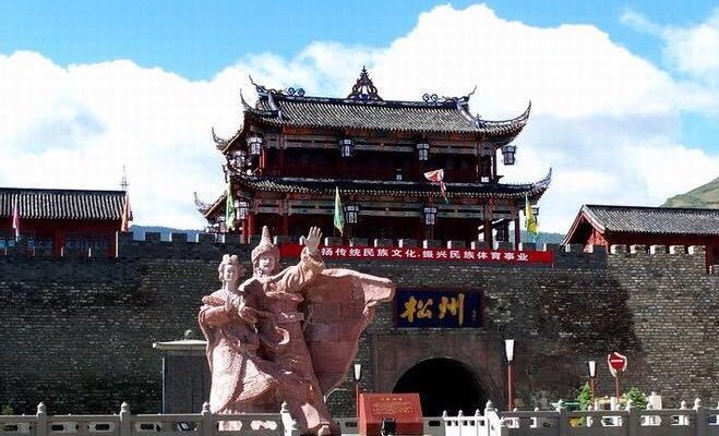 松潘古城旅游景点攻略图