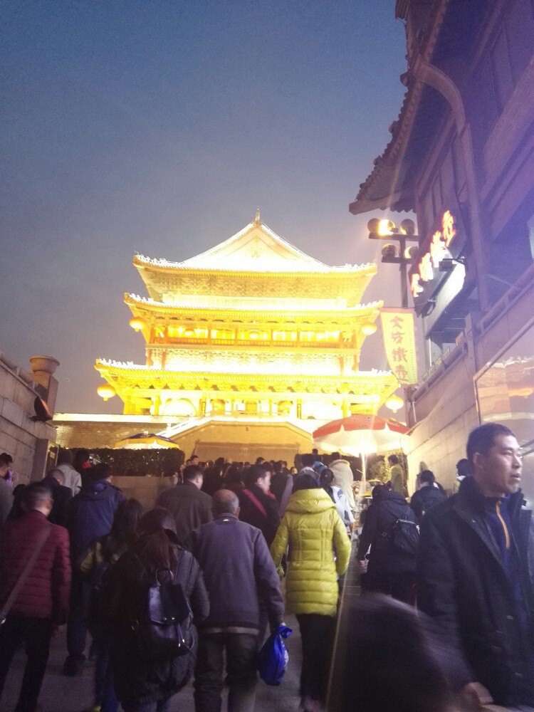 西安钟楼旅游景点攻略图