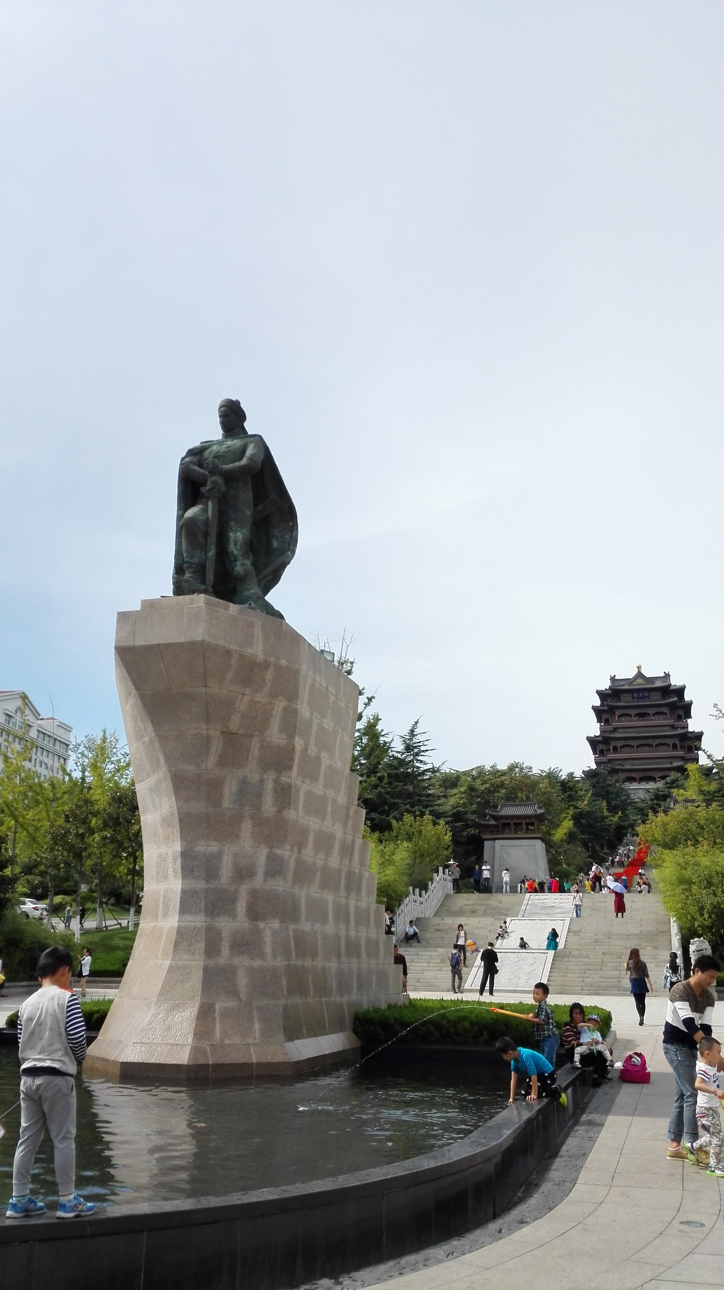 【携程攻略】威海环翠楼公园适合家庭亲子旅游吗,环翠
