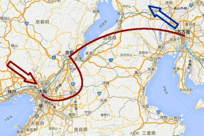 关西三月早春漫行记(大阪,,奈良,名古屋)