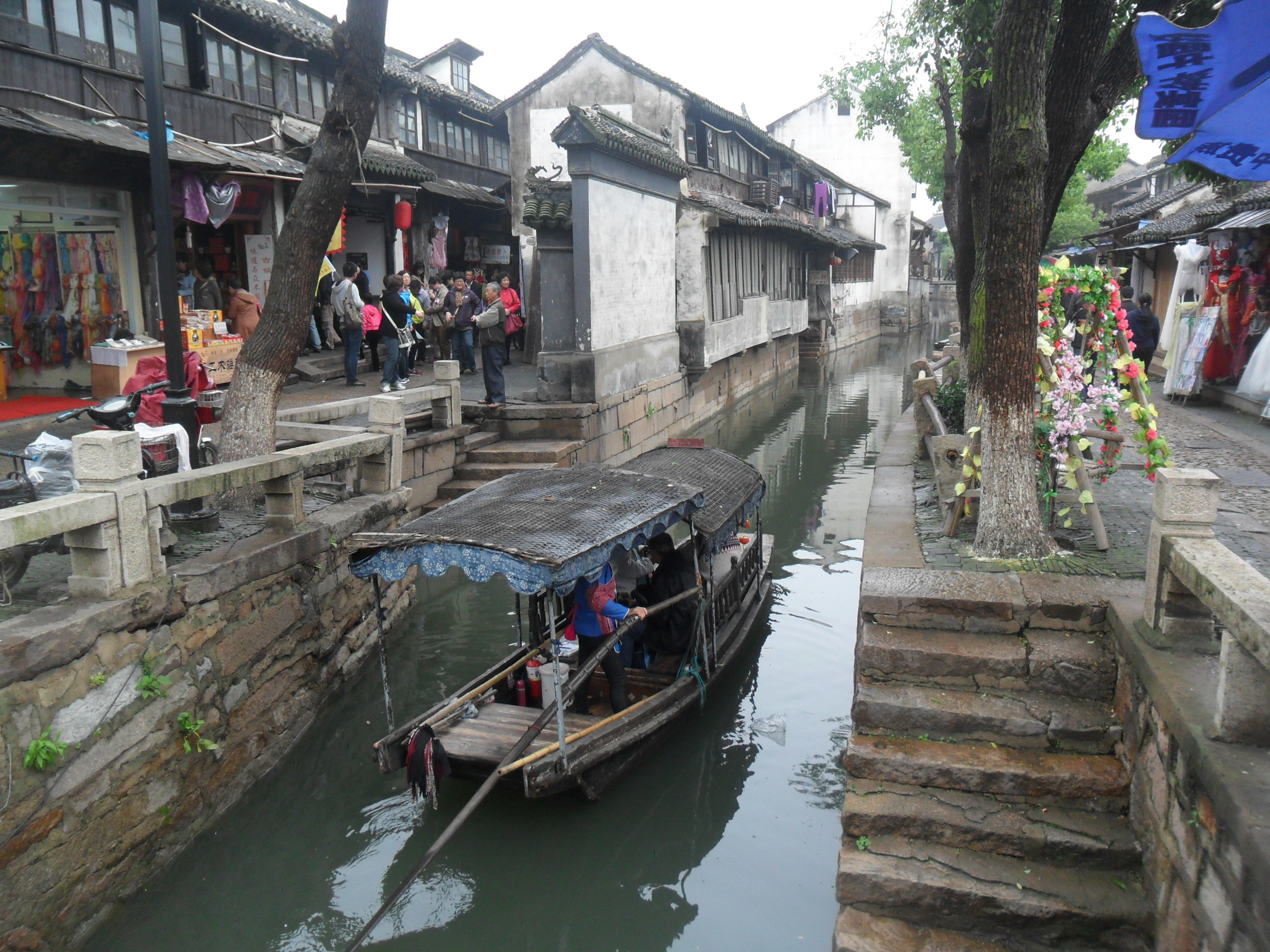 【携程攻略】甪直古镇古街巷景点,甪直古镇有古房和