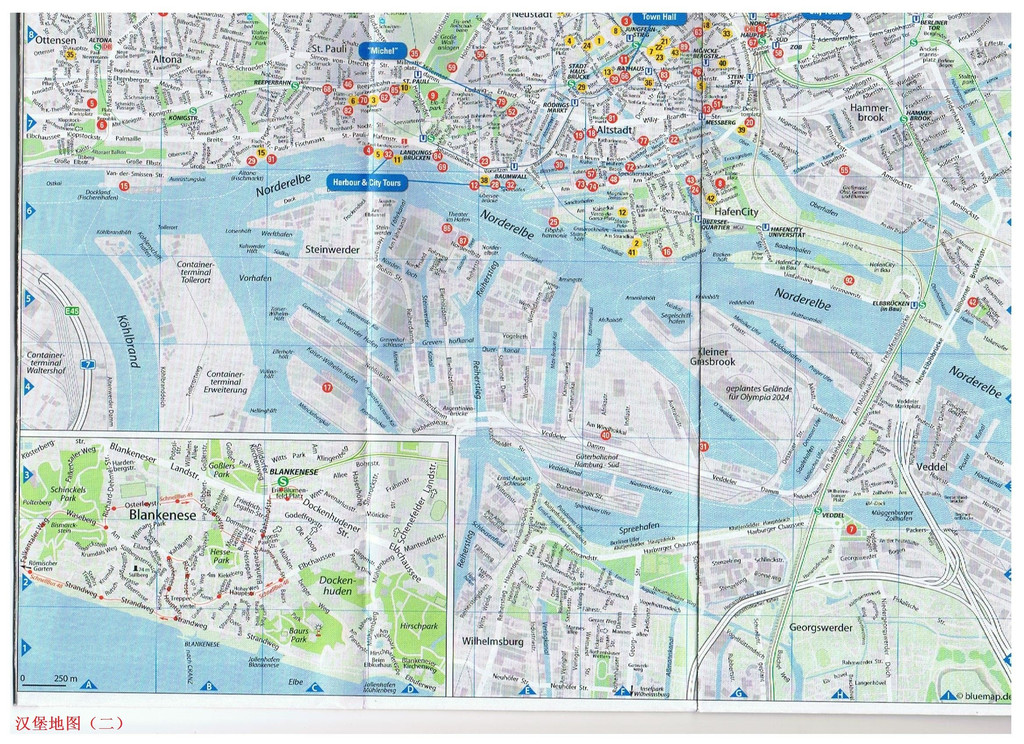 【德国】从柏林-汉堡-奔向古城吕贝克(一(景点立体地图可供下载)