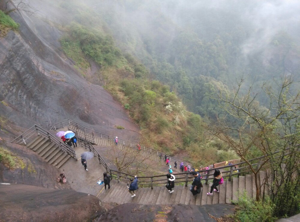 丹霞山旅游景点攻略图