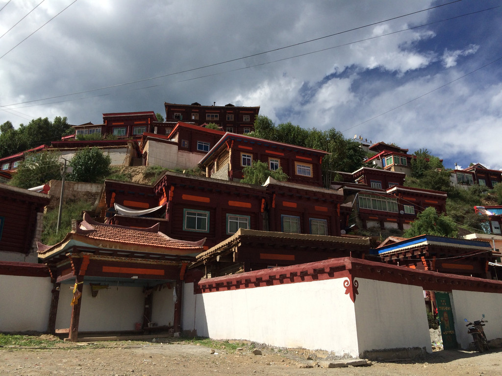 2015年7月第三次川藏行:炉霍寿灵寺和七彩花海,八