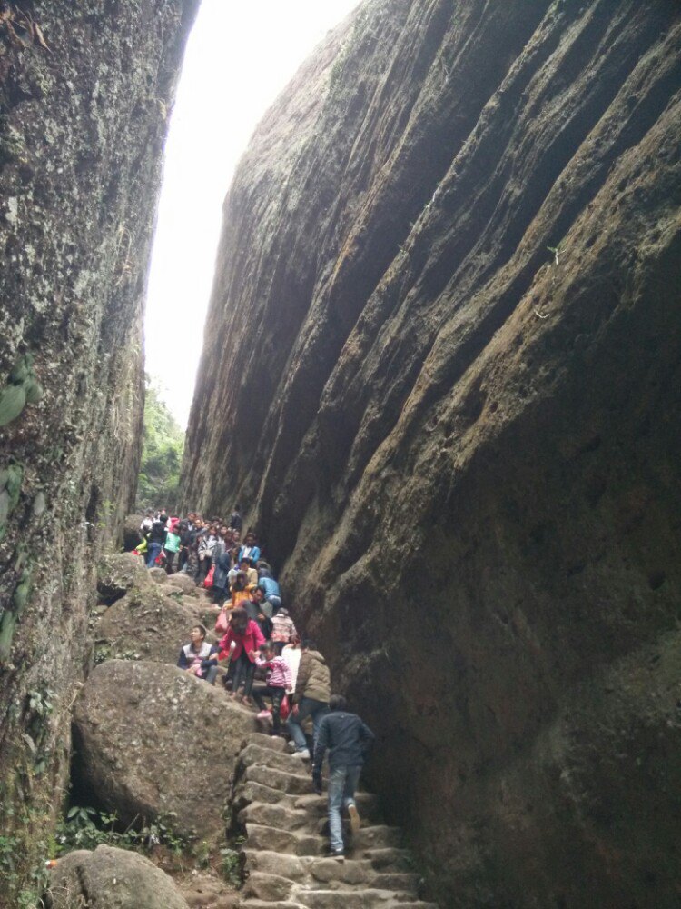 白石山旅游景点攻略图