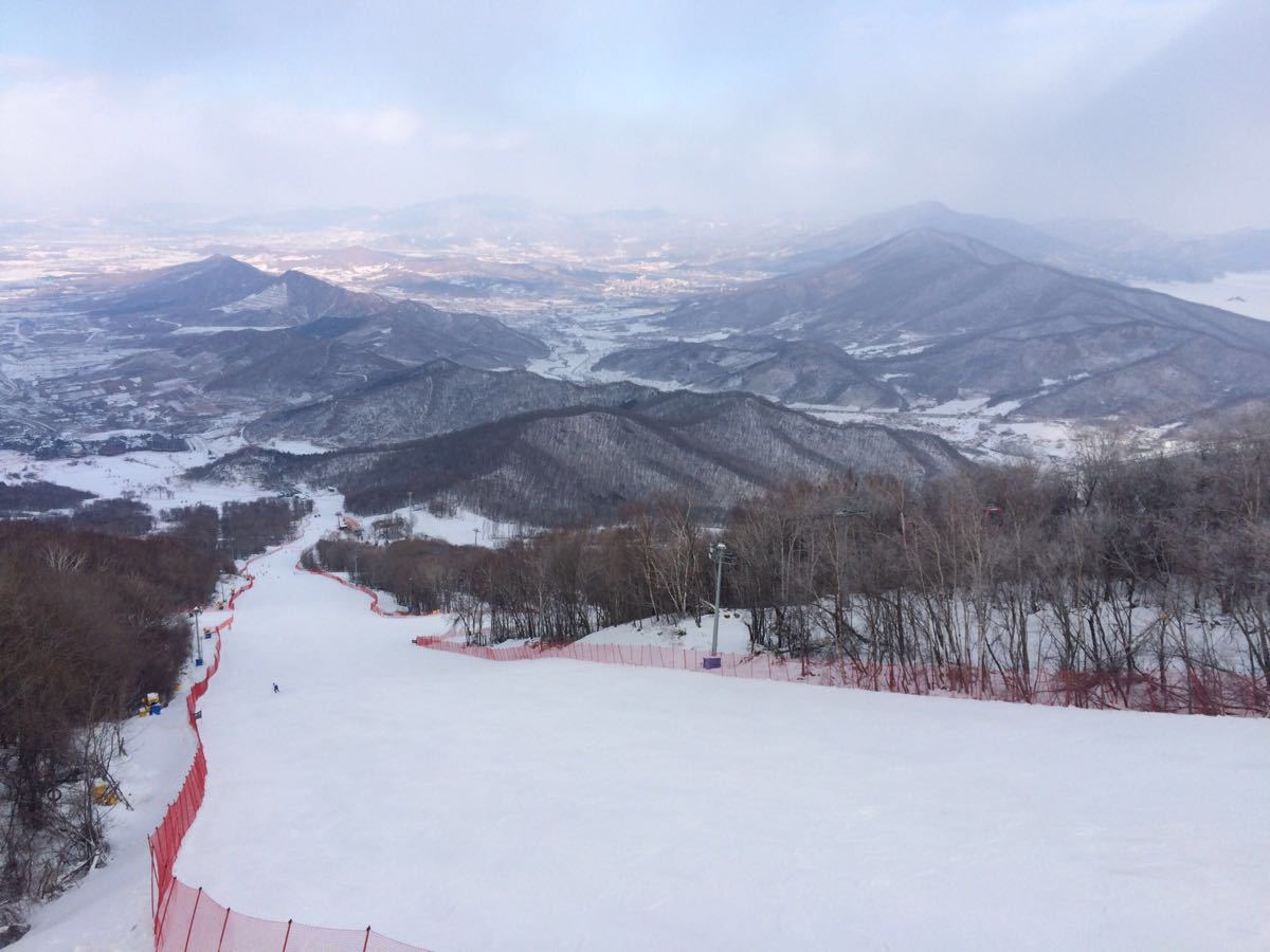 松花湖滑雪场旅游景点攻略图