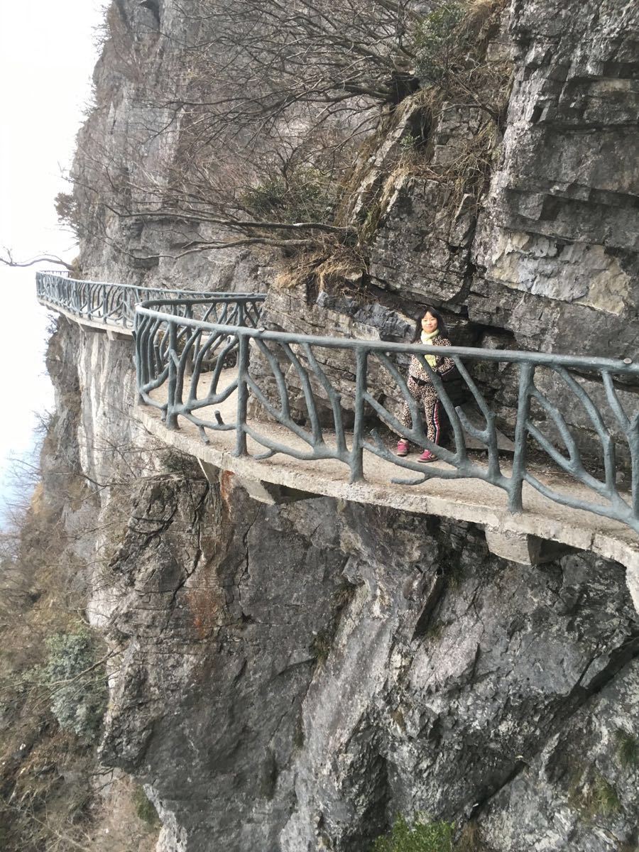 【携程攻略】湖南鬼谷栈道景点,总的感觉张家界天门山