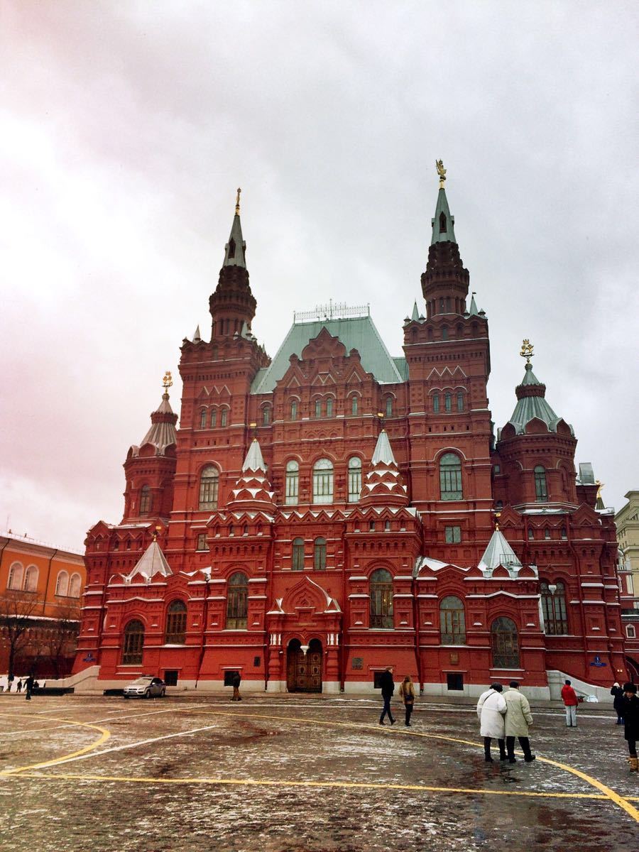 【携程攻略】莫斯科克里姆林宫景点,冬天赶上了克林姆