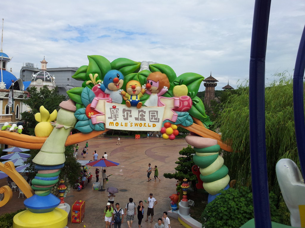 常州嬉戏谷,大陆园两日游玩法师攻略游神魔攻略恐龙手图片