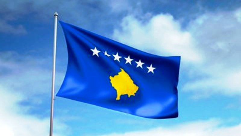 科索沃国徽.这实在没有什么好讲的,图案与国旗雷同.
