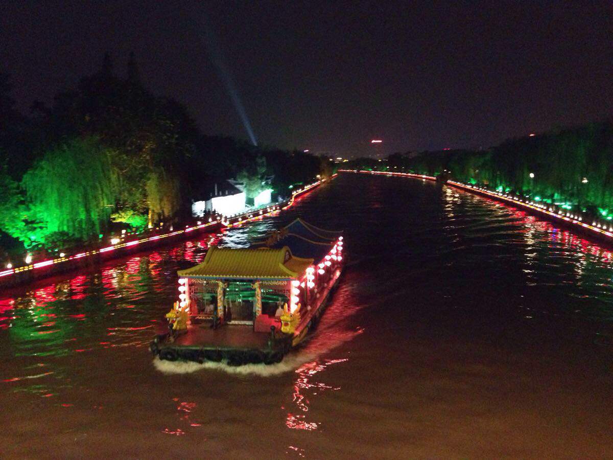 扬州古运河夜景