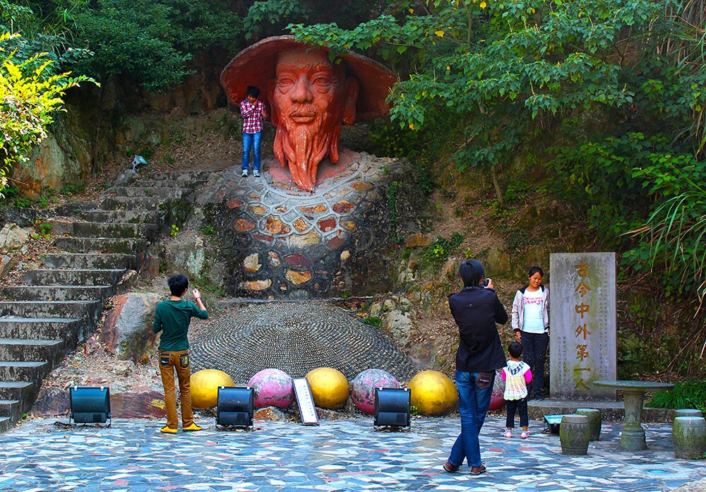 东钱湖陶公岛景区旅游景点攻略图