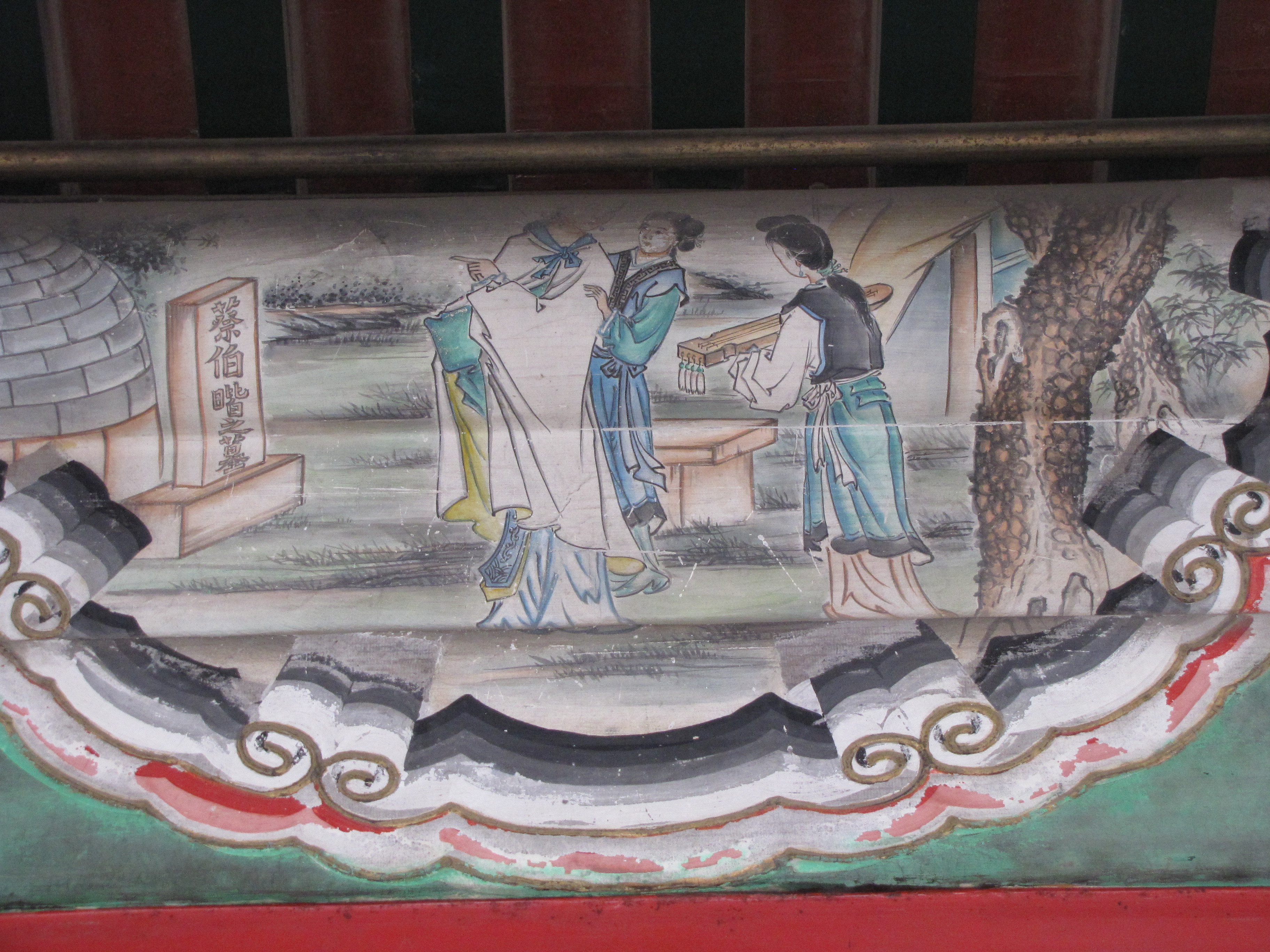 跟着镜头游颐和园长廊看画展