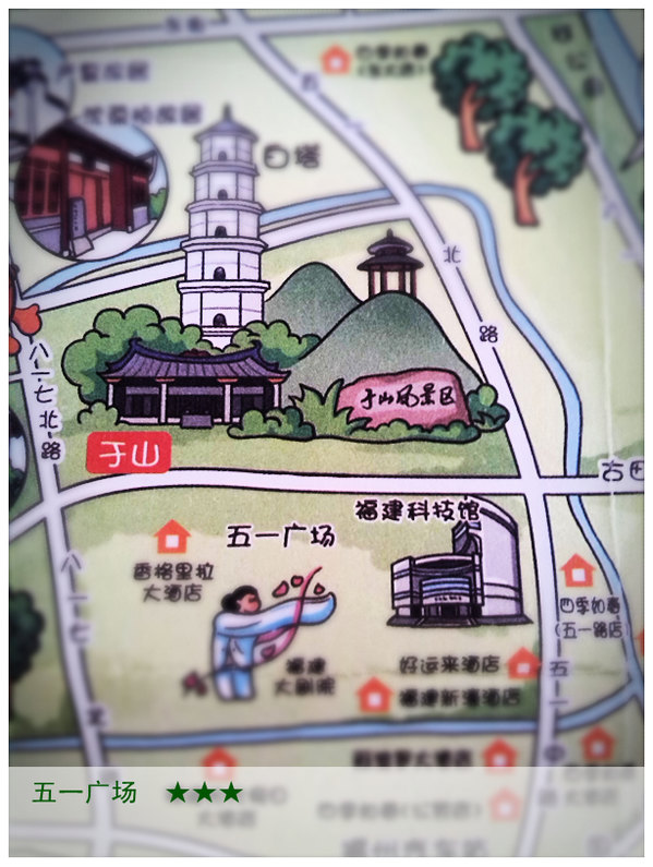 福州五一广场——算是福州标志性广场了吧,很久以前这里还是一片沼泽