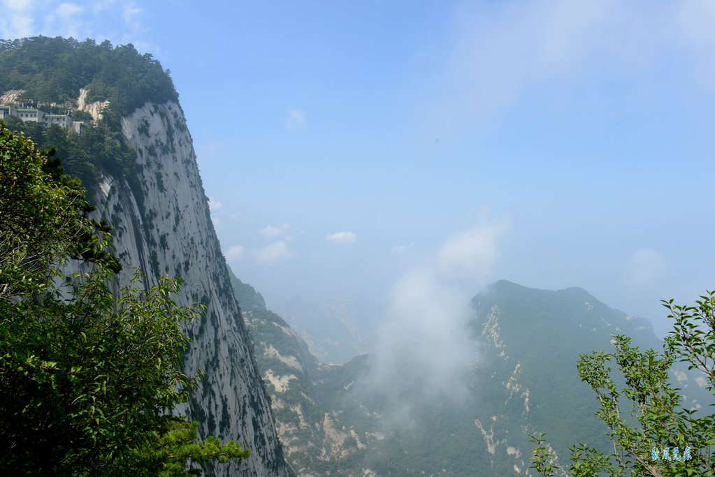 华山最秀丽险峻的主峰——西峰