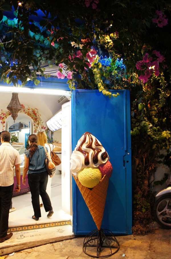 一半是海水,一半是火焰(北非突尼斯之一:蓝白小