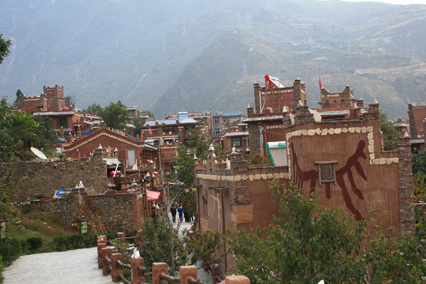 图解四川八日游(白石羌寨)