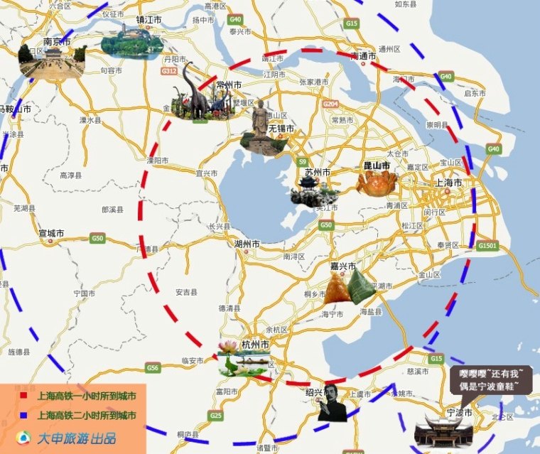 【周末短途游】乘高铁玩转上海周边城市