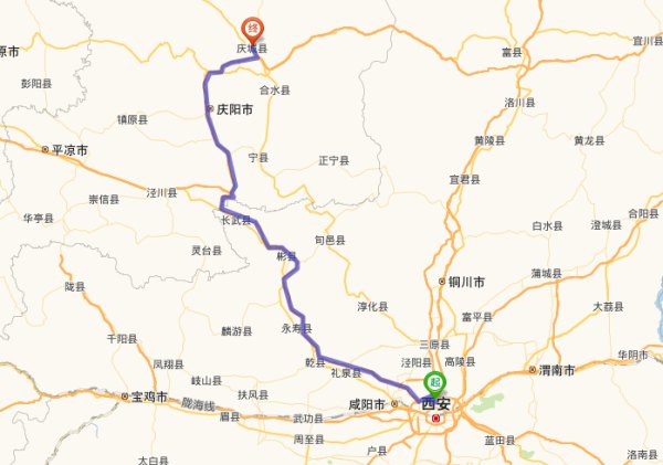 【G70福银高速(西安-庆阳段)上的汉唐之旅】(