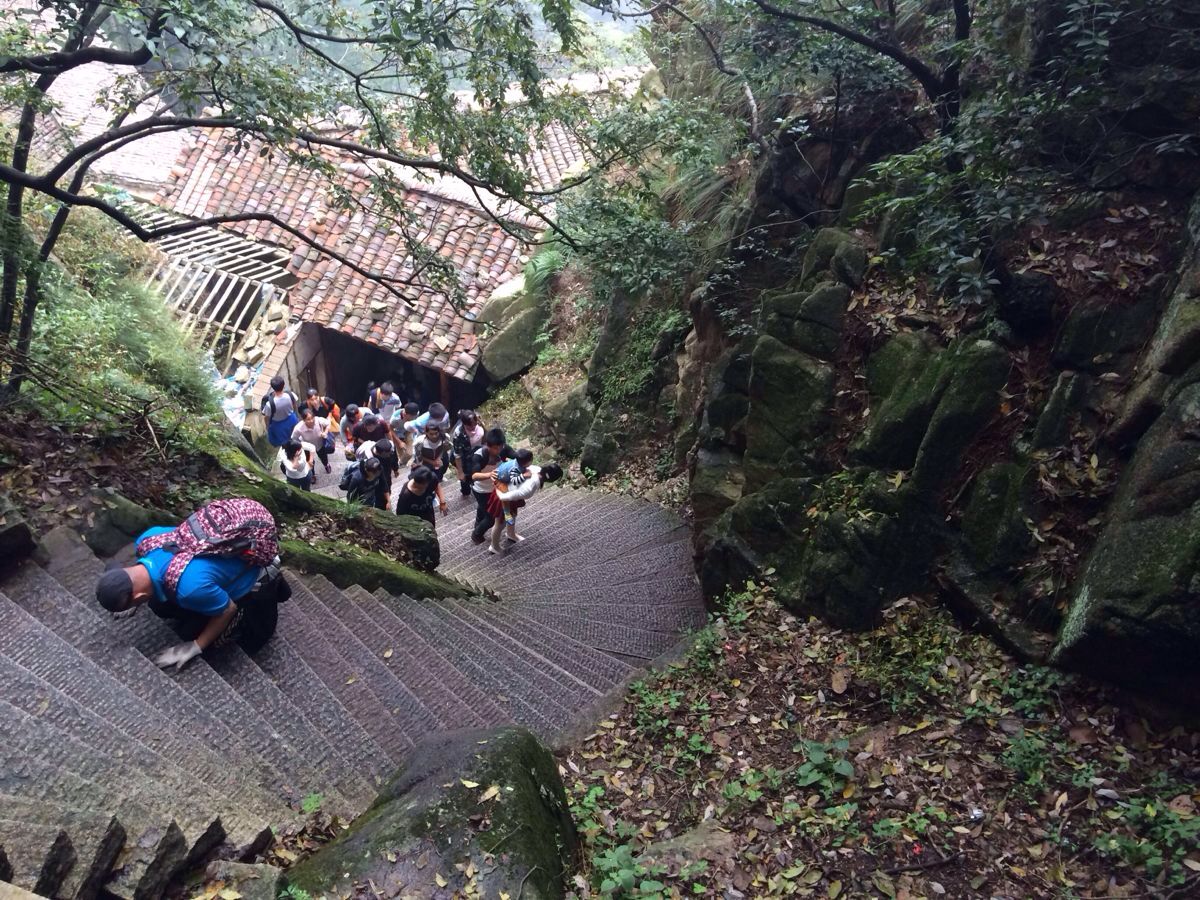 【携程攻略】安徽池州青阳九华山天台寺(天台峰)好玩