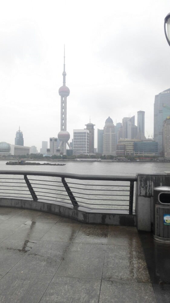雨天朦胧的美                                               上海