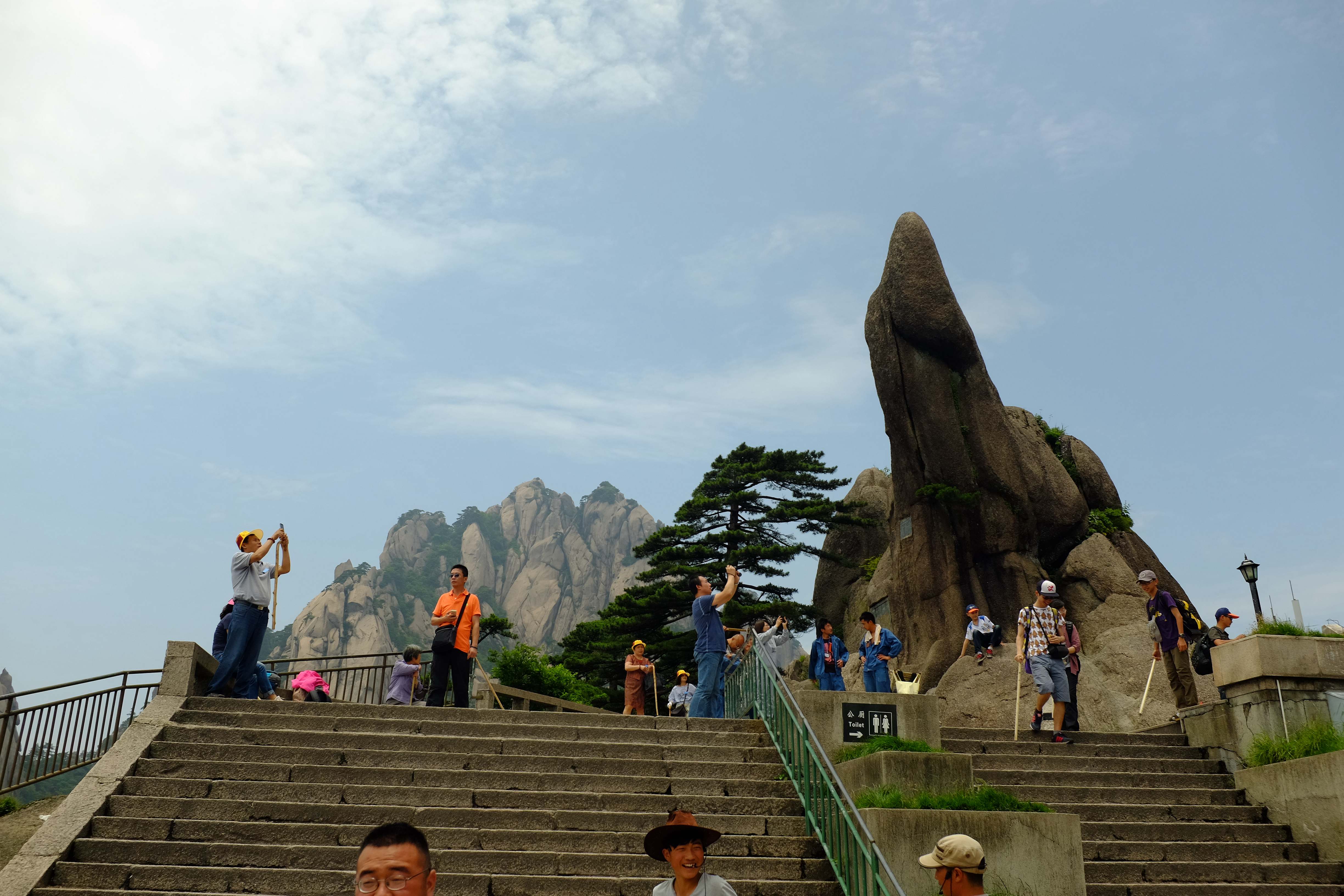 黄山风景区 黄山风景区 玉屏峰                             天都峰