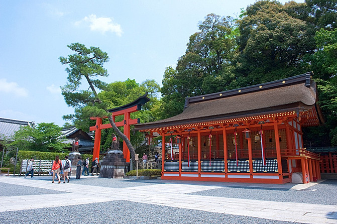 京都伏见稻荷 千本鸟居的绝美风景