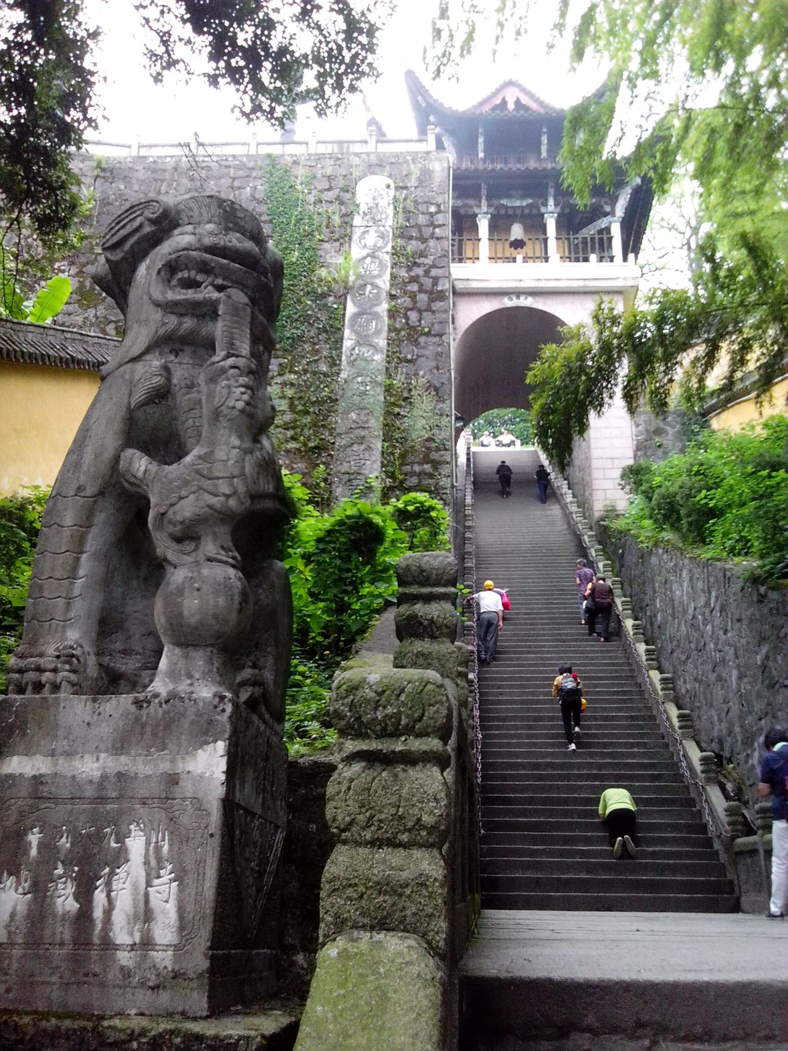 九华街景区,闵园天台景区 高清图片