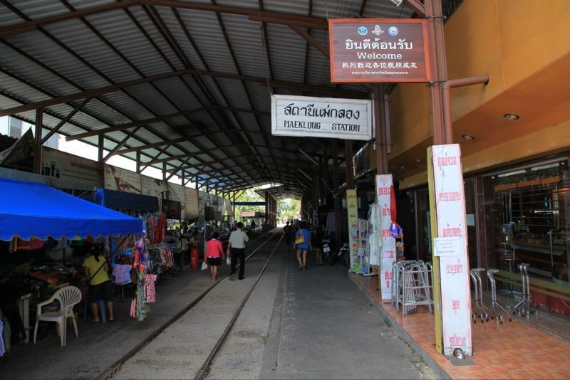 美功铁道市场-泰国