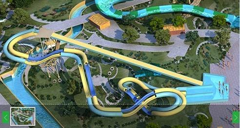 啊啊啊!武汉终于要开双轨磁悬浮水上过山车啦