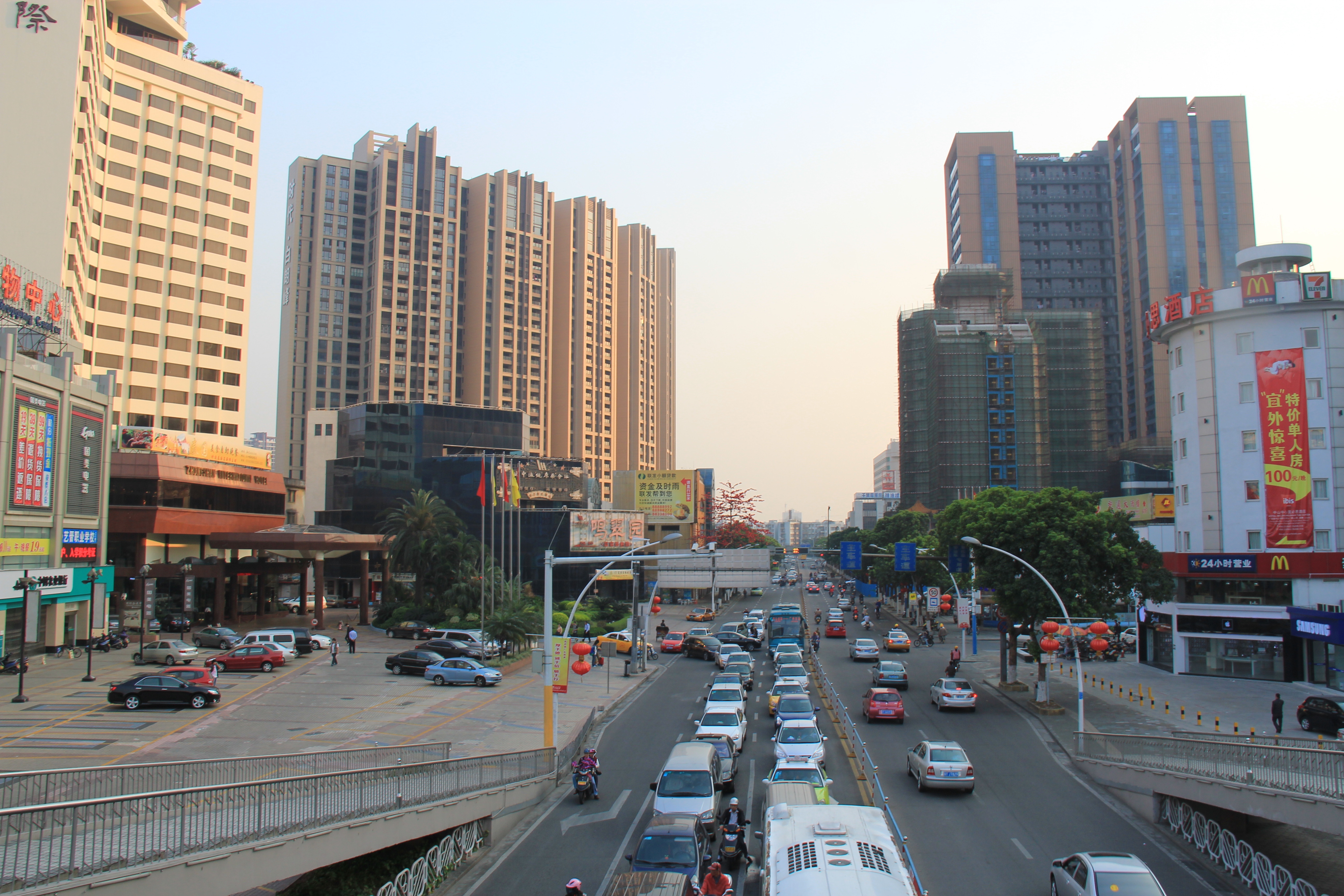 中山市街景