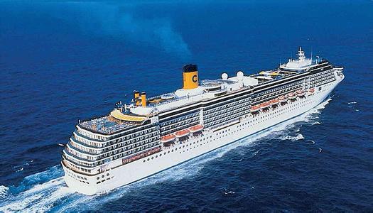 意大利哥斯达游轮大西洋号5日半自助韩国济州