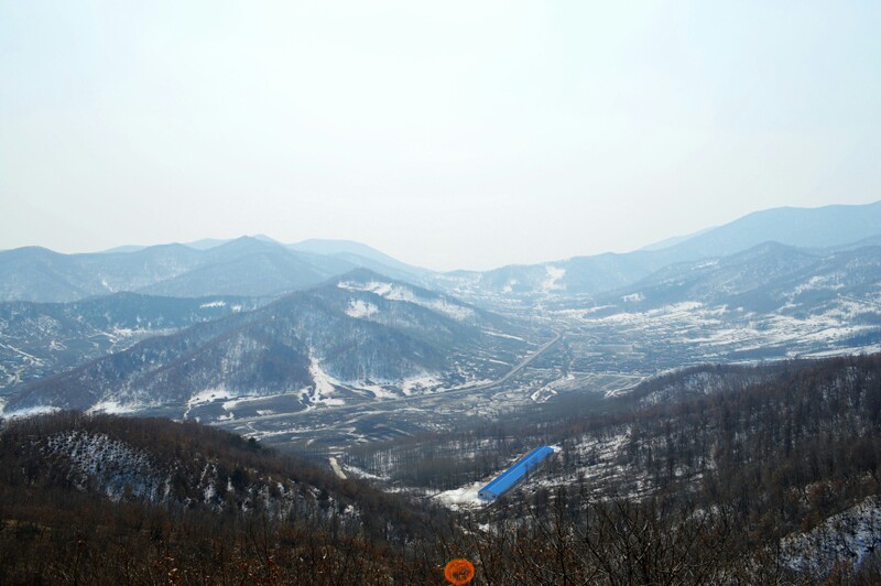 大叔撒欢吉林佛手山