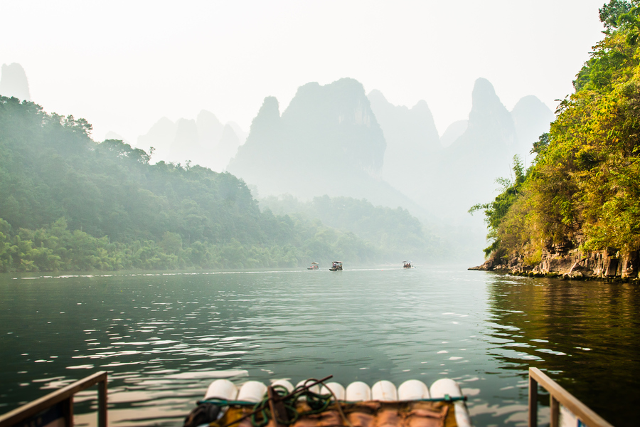 著名的象山水月奇景