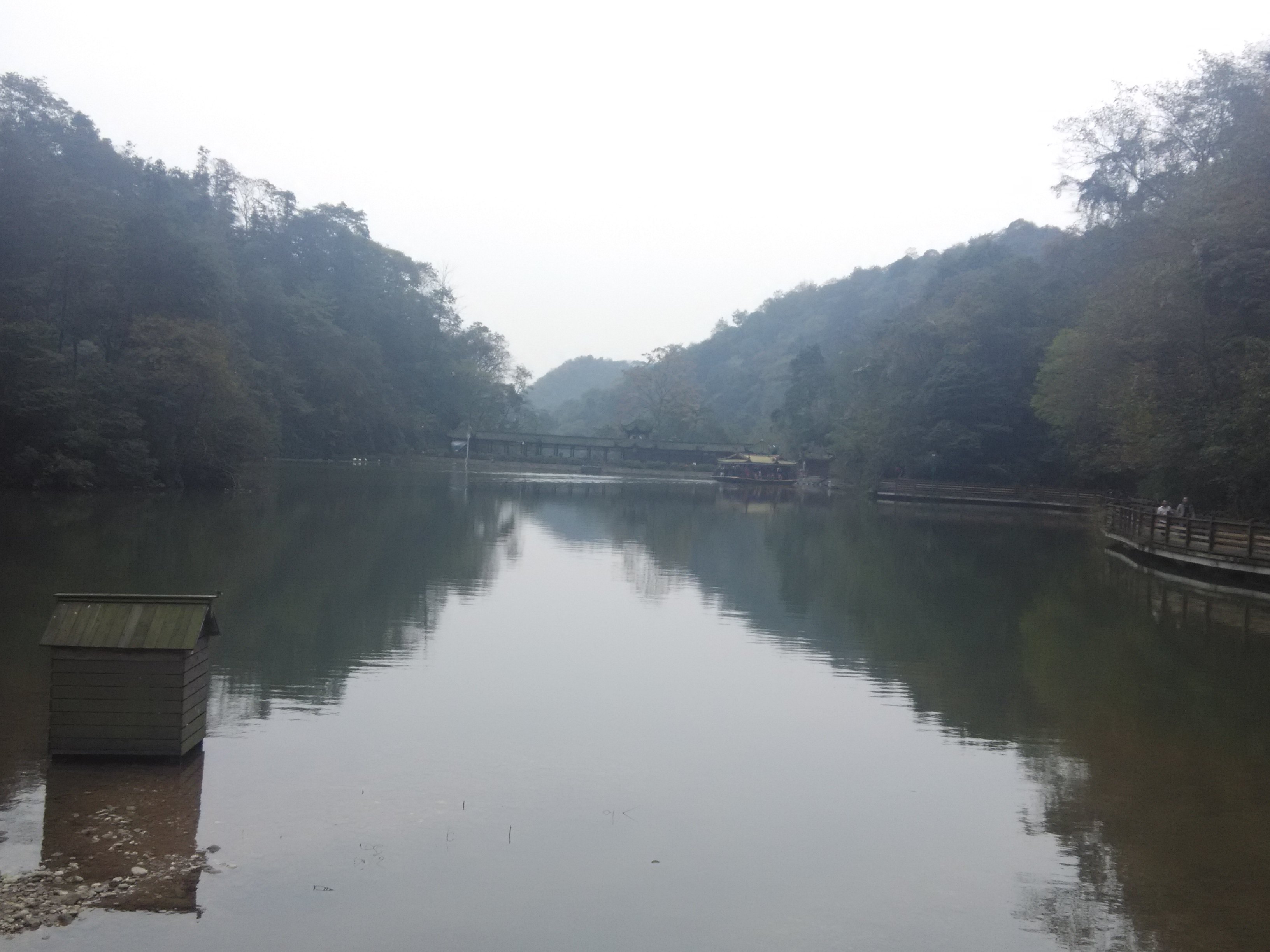 建福宫 青城山门 月城湖 索道 慈云阁