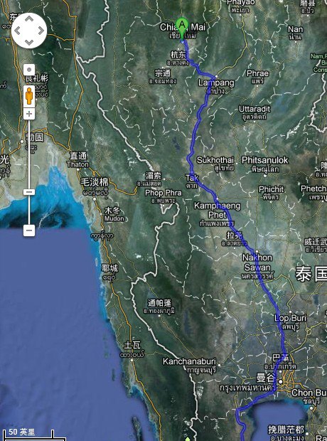 2012泰国清迈-曼谷-华欣-甲米-普吉-华欣-清迈3500公里自驾游(一)清迈