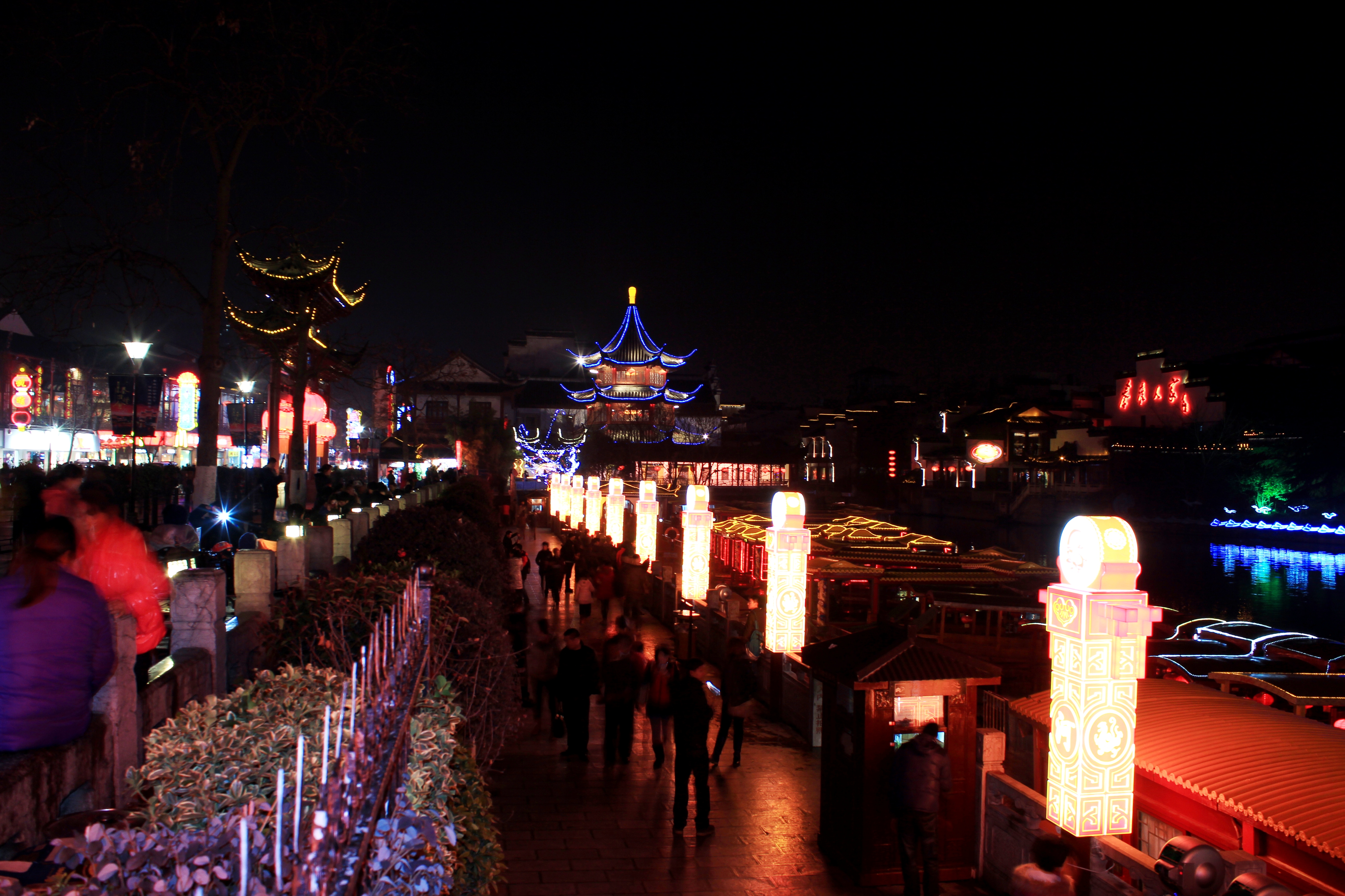 南京夫子庙小吃街