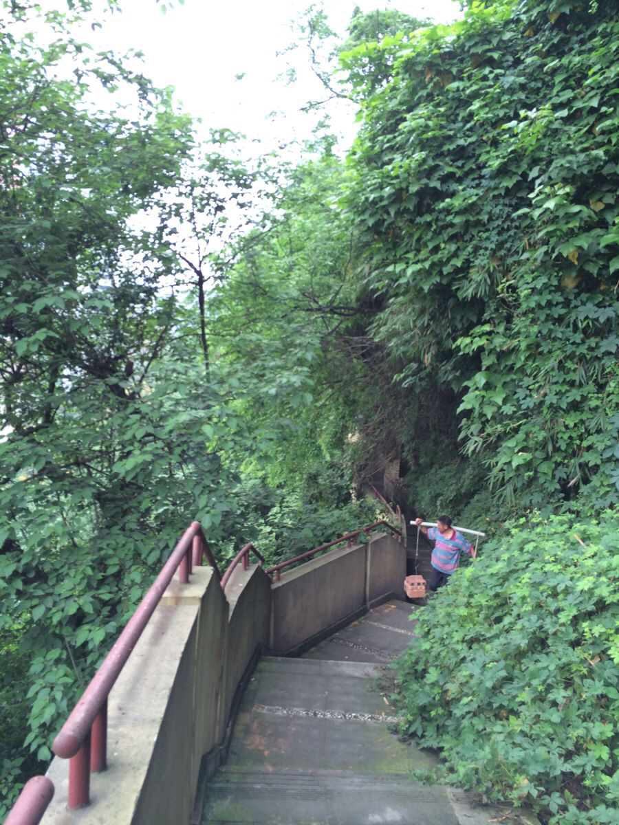 2014年"五一"重庆渝中区登山步道游