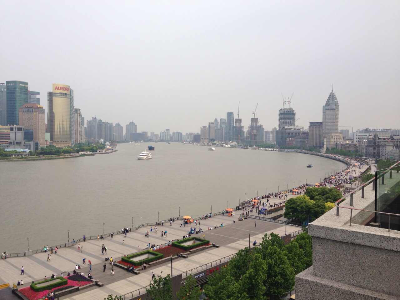 【携程攻略】上海北外滩滨江绿地好玩吗,上海北外滩样